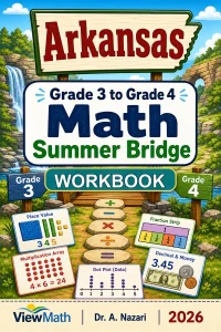 Arkansas ATLAS Grade 3 Math Summer Bridge Workbook