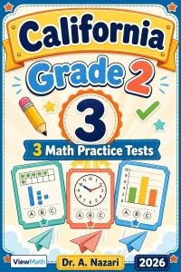 3 California Grade 2 Math Practice Tests