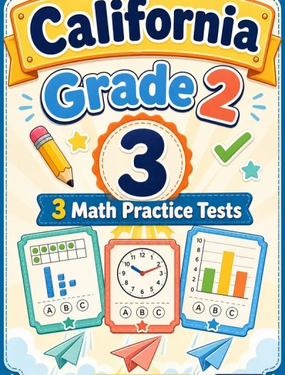 3 California Grade 2 Math Practice Tests