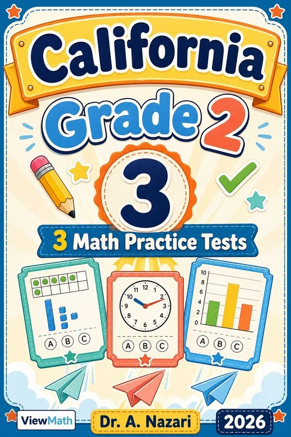 3 California Grade 2 Math Practice Tests