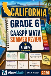 California CAASPP Grade 6 Math Summer Review