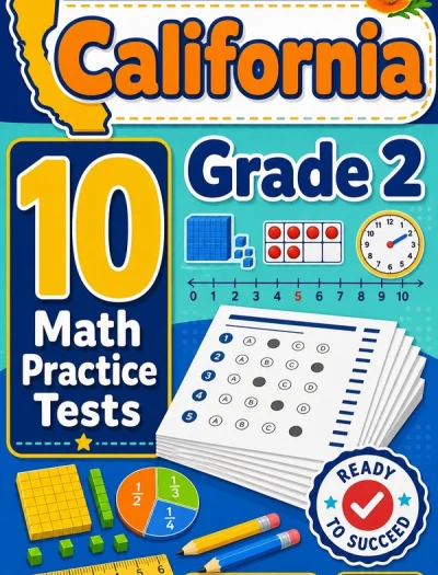 10 Full-Length California Grade 2 Math Practice Tests