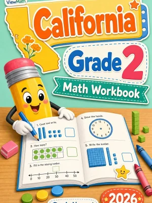 California Grade 2 Math Workbook