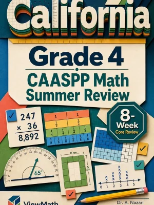California CAASPP Grade 4 Math Summer Review