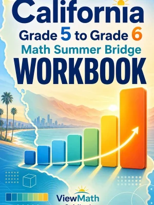 California CAASPP Grade 5 Math Summer Bridge Workbook