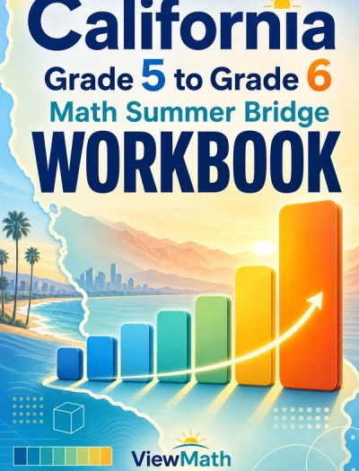 California CAASPP Grade 5 Math Summer Bridge Workbook