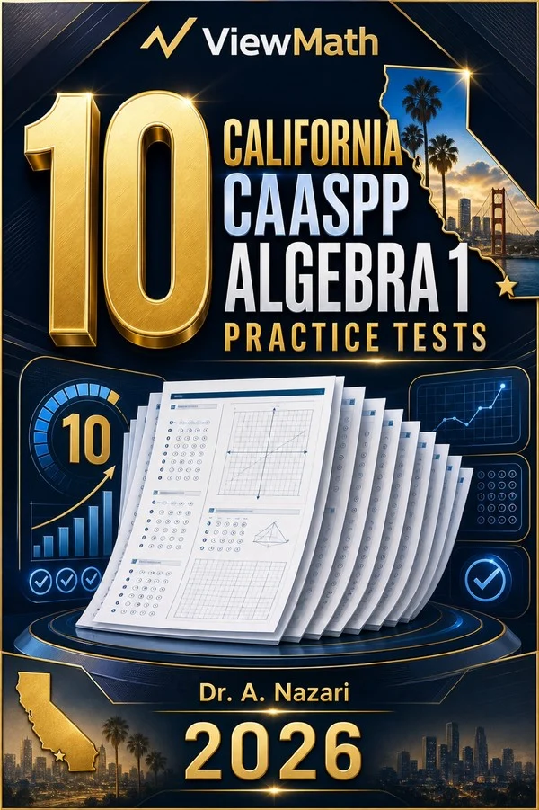 10 California CAASPP Algebra 1 Practice Tests