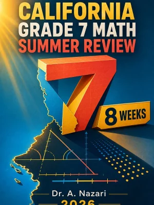 California CAASPP Grade 7 Math Summer Review