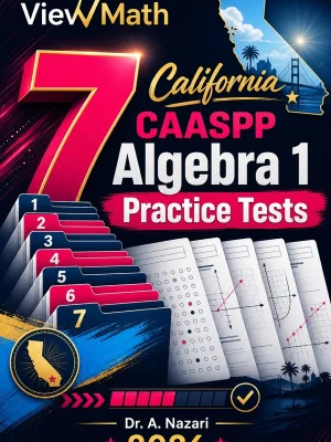7 California CAASPP Algebra 1 Practice Tests