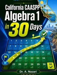 California CAASPP Algebra 1 Math in 30 Days