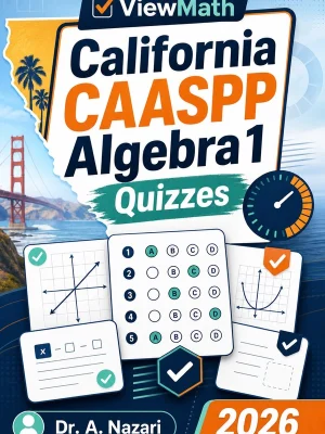 California CAASPP Algebra 1 Quizzes