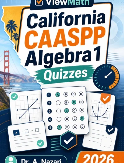 California CAASPP Algebra 1 Math Quizzes