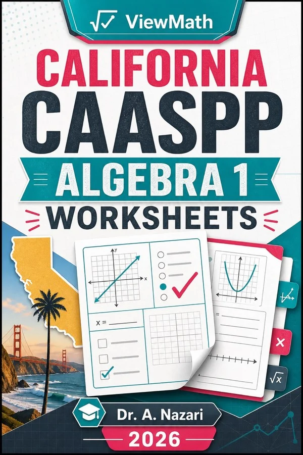 California CAASPP Algebra 1 Worksheets