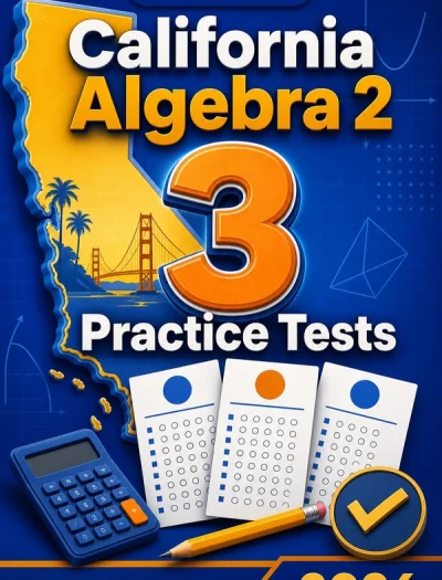 3 Full-Length California Algebra 2 Practice Tests
