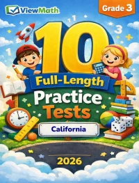 10 California CAASPP Grade 3 Math Practice Tests