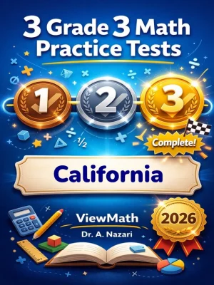 3 California CAASPP Grade 3 Math Practice Tests