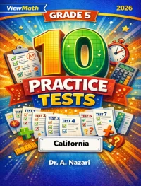 10 California CAASPP Grade 5 Math Practice Tests