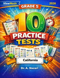 10 California CAASPP Grade 5 Math Practice Tests