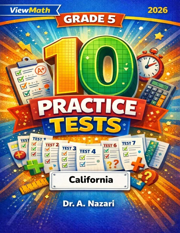 10 California CAASPP Grade 5 Math Practice Tests