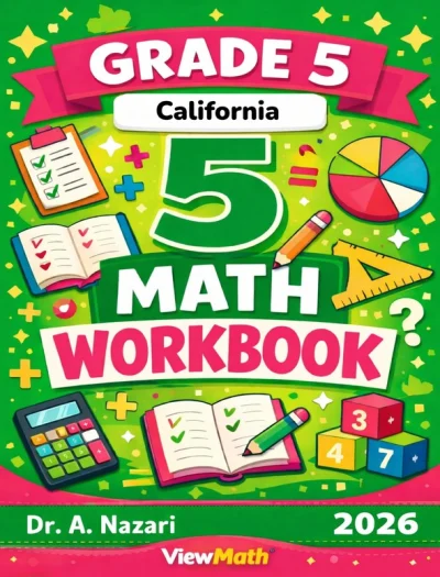 California CAASPP Grade 5 Math Workbook