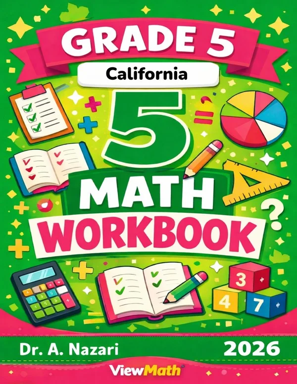 California CAASPP Grade 5 Math Workbook