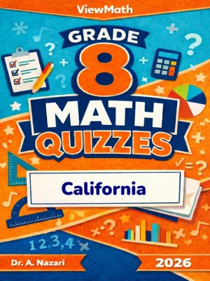 California CAASPP Grade 8 Math Quizzes