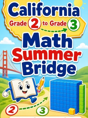 California Grade 2 to Grade 3 Math Summer Bridge
