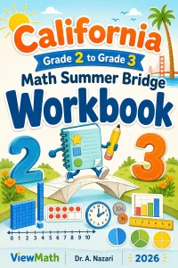 California Grade 2 to Grade 3 Math Summer Bridge Workbook