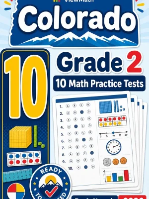 10 Full-Length Colorado Grade 2 Math Practice Tests