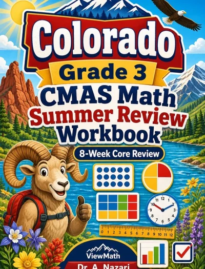 Colorado CMAS Grade 3 Math Summer Review Workbook