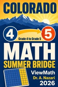 Colorado CMAS Grade 4 Math Summer Bridge