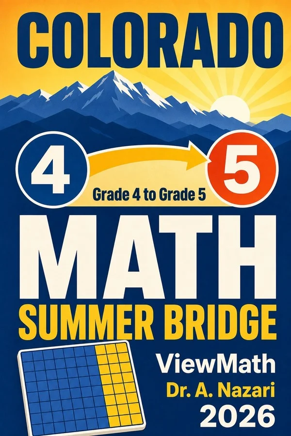 Colorado CMAS Grade 4 Math Summer Bridge