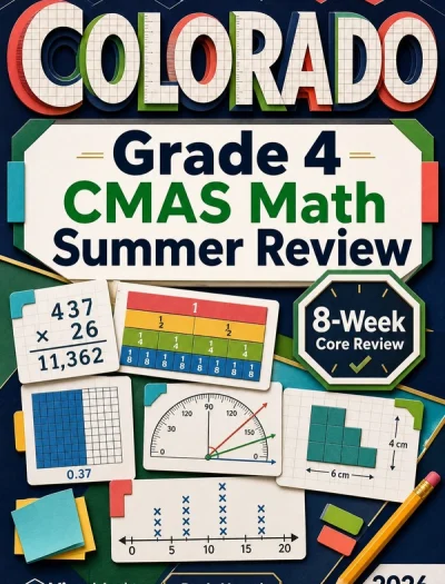 Colorado CMAS Grade 4 Math Summer Review
