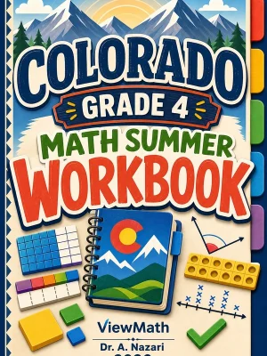 Colorado CMAS Grade 4 Math Summer Review Workbook