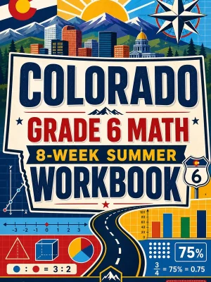 Colorado CMAS Grade 6 Math Summer Review Workbook
