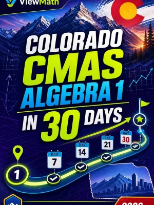 Colorado CMAS Algebra 1 in 30 Days