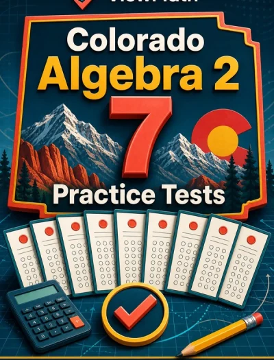 7 Full-Length Colorado Algebra 2 Practice Tests