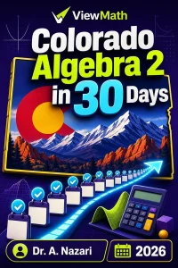 Colorado Algebra 2 in 30 Days