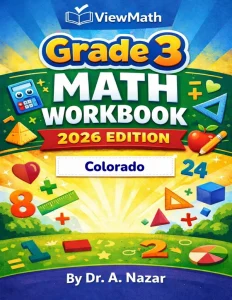 Colorado CMAS Grade 3 Math Workbook