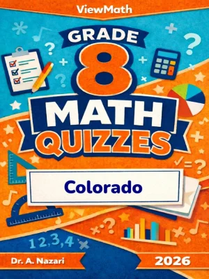 Colorado CMAS Grade 8 Math Quizzes