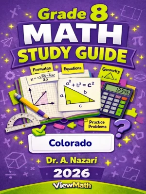 Colorado CMAS Grade 8 Math Made Easy