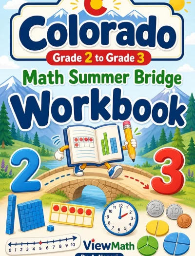 Colorado Grade 2 to Grade 3 Math Summer Bridge Workbook