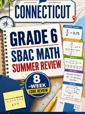 Connecticut SBAC Grade 6 Math Summer Review