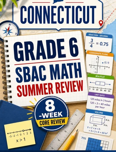 Connecticut SBAC Grade 6 Math Summer Review