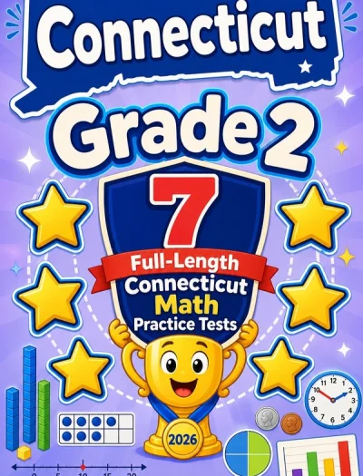 7 Full-Length Connecticut Grade 2 Math Practice Tests