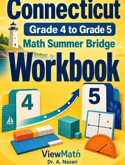 Connecticut SBAC Grade 4 Math Summer Bridge Workbook