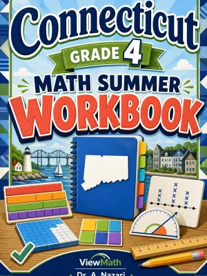 Connecticut SBAC Grade 4 Math Summer Review Workbook