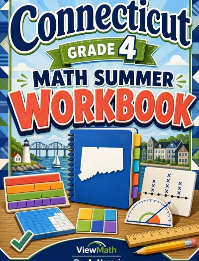 Connecticut SBAC Grade 4 Math Summer Review Workbook