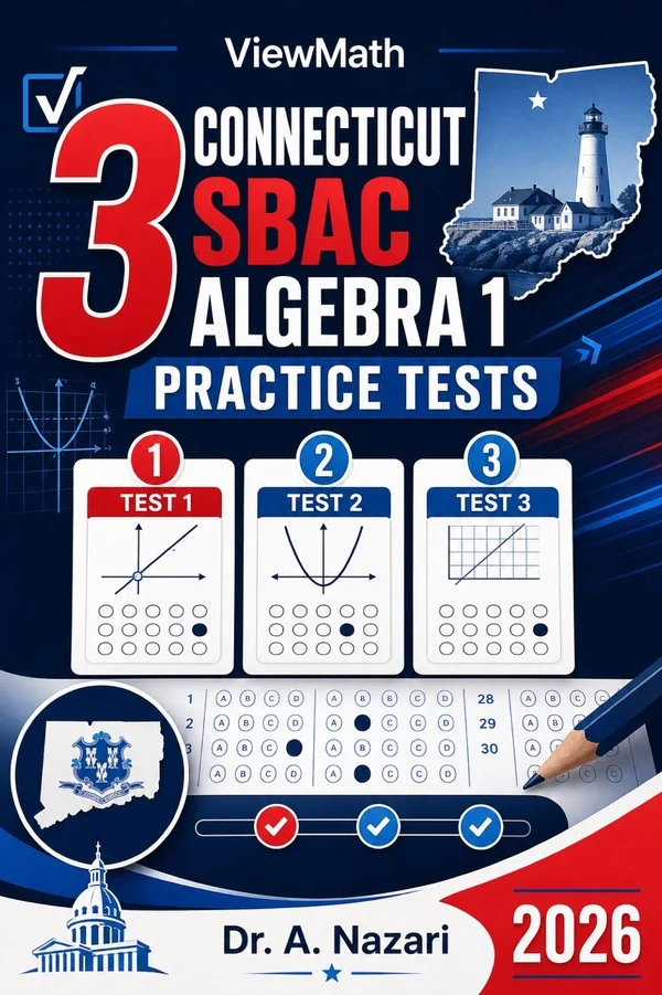 3 Connecticut SBAC Algebra 1 Practice Tests