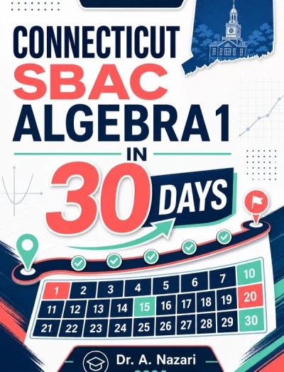 Connecticut SBAC Algebra 1 Math in 30 Days